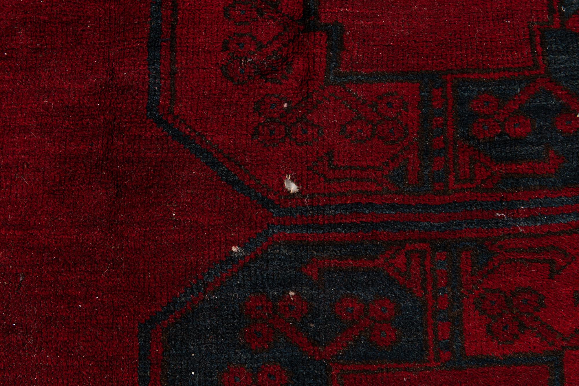 7' 11 x 11' 2 Hand Knotted Balouch Persian Wool Rug