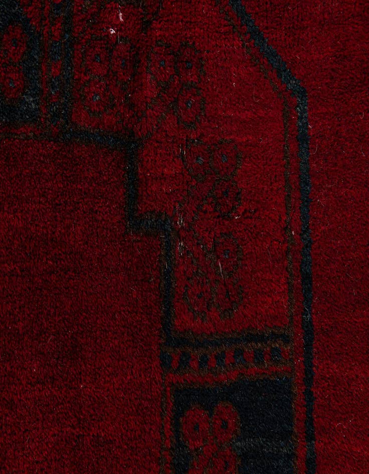 Detail image of 7' 11 x 11' 2  Hand Knotted Balouch Persian Wool Rug