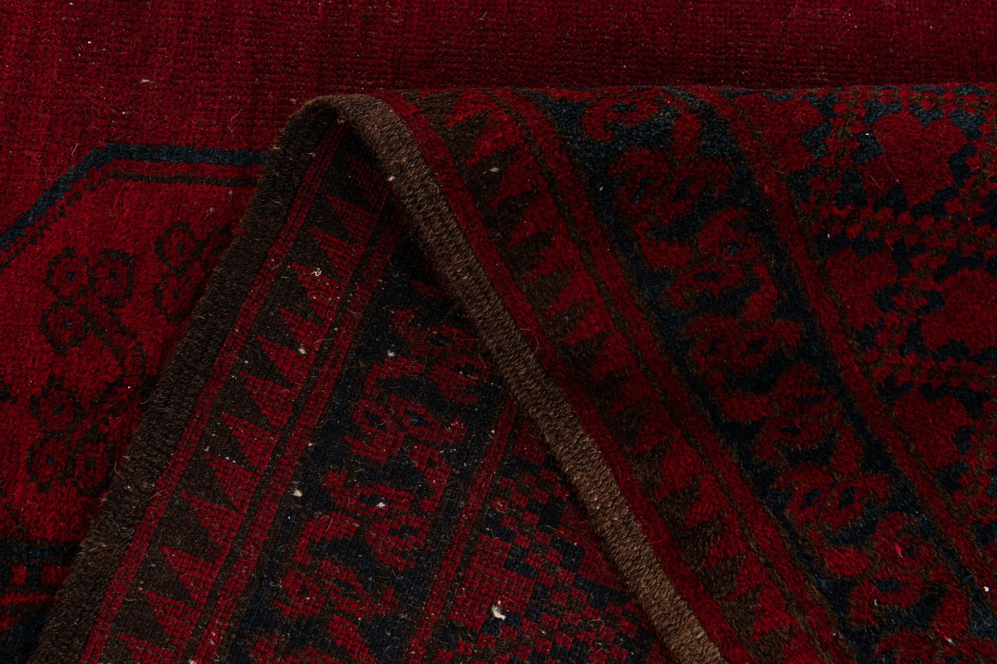 7' 11 x 11' 2 Hand Knotted Balouch Persian Wool Rug