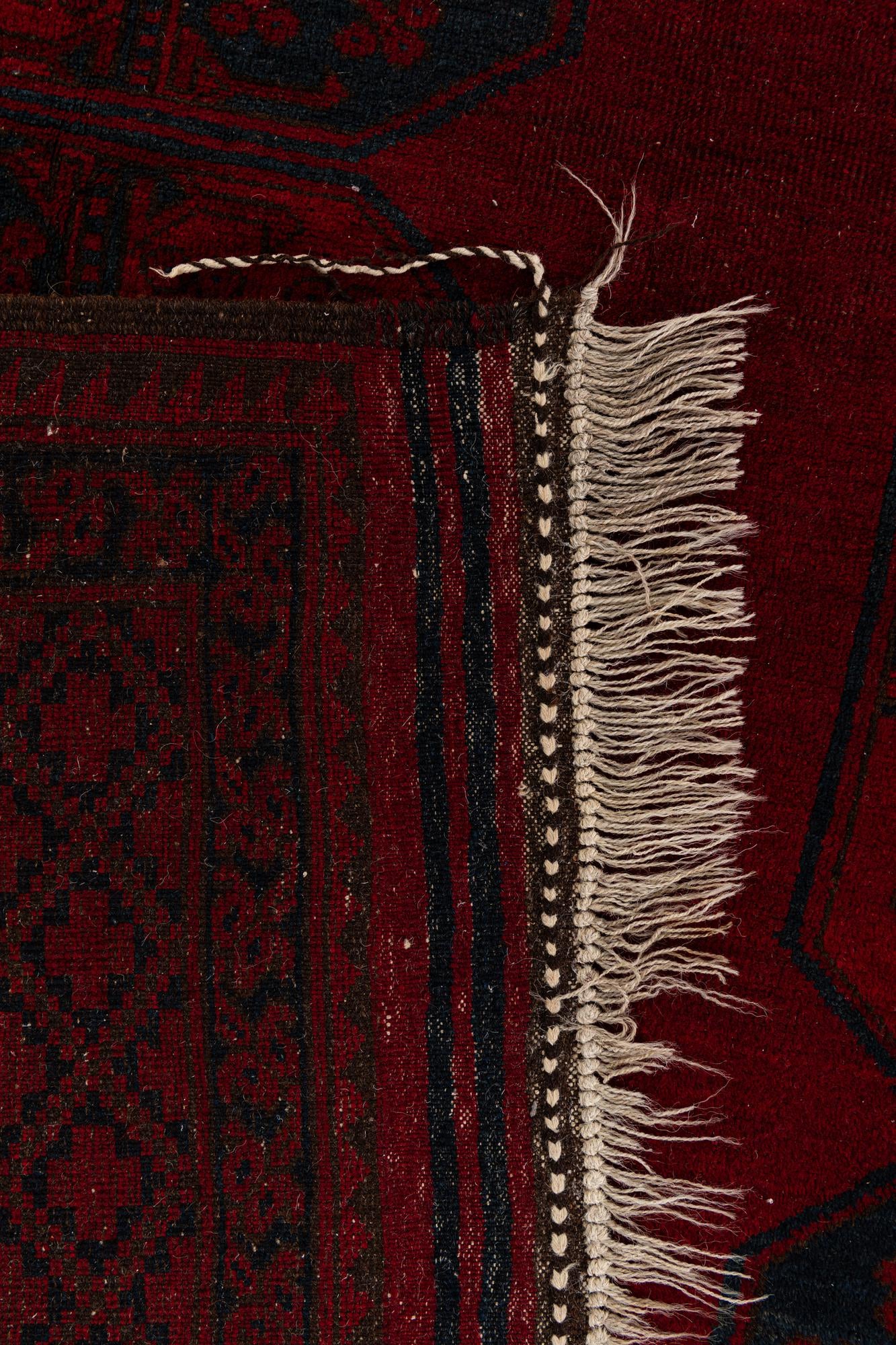 7' 11 x 11' 2 Hand Knotted Balouch Persian Wool Rug