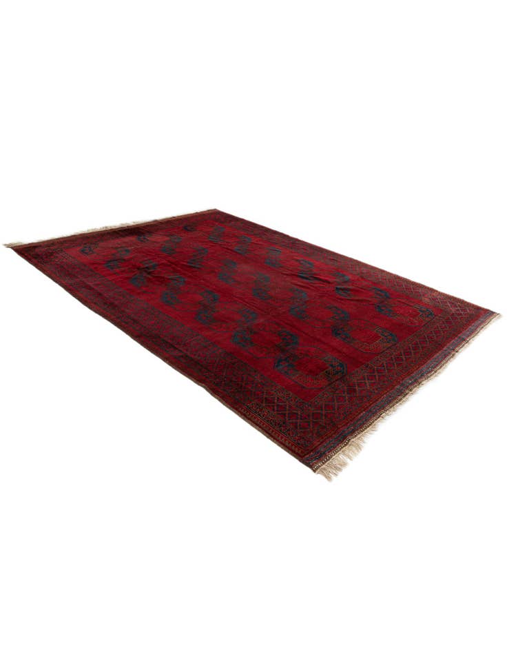 Detail image of 7' 11 x 11' 2 Hand Knotted Balouch Persian Wool Rug