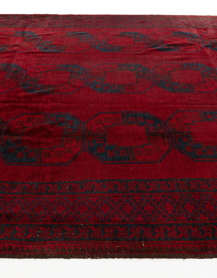 Detail image of 7' 11 x 11' 2  Hand Knotted Balouch Persian Wool Rug