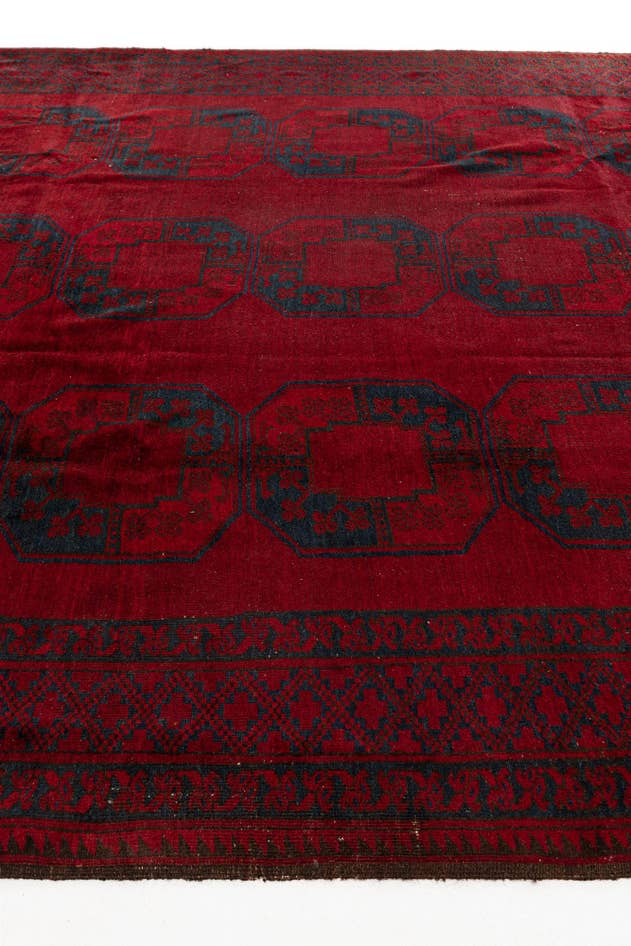 Detail image of 7' 11 x 11' 2 Hand Knotted Balouch Persian Wool Rug