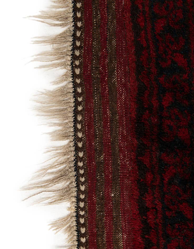 Detail image of 7' 11 x 11' 2  Hand Knotted Balouch Persian Wool Rug