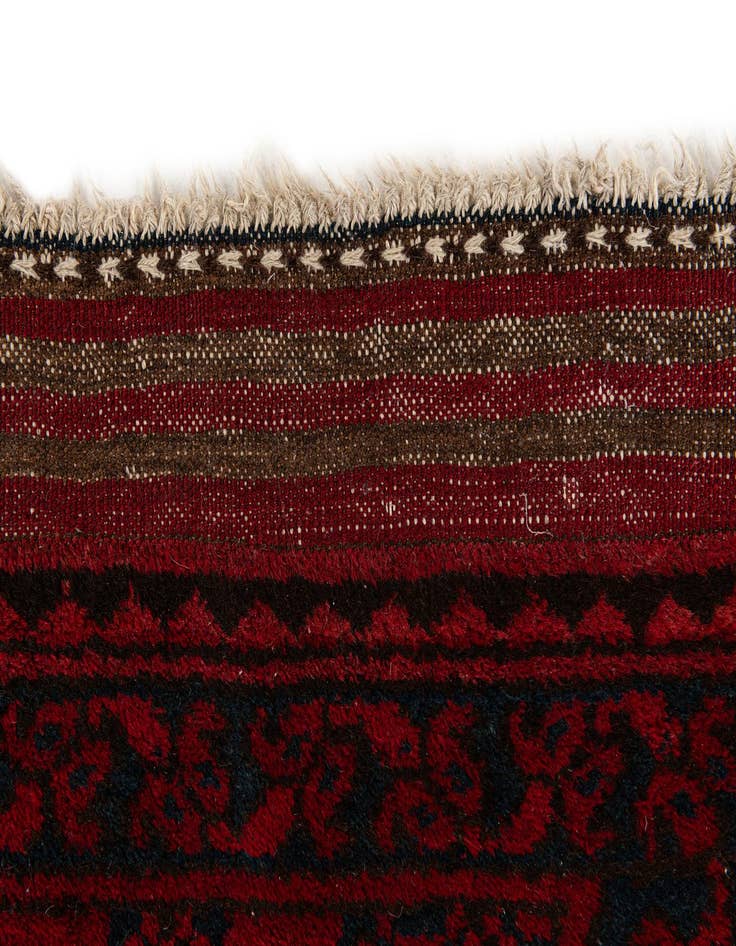 Detail image of 7' 11 x 11' 2  Hand Knotted Balouch Persian Wool Rug