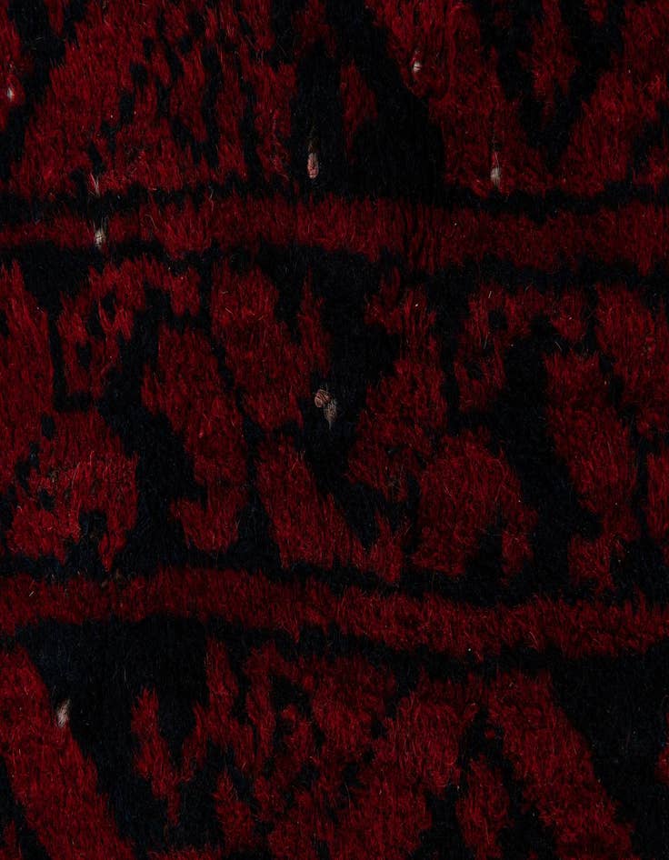 Detail image of 5' x 7' 7 Hand Knotted Balouch Persian Wool Rug