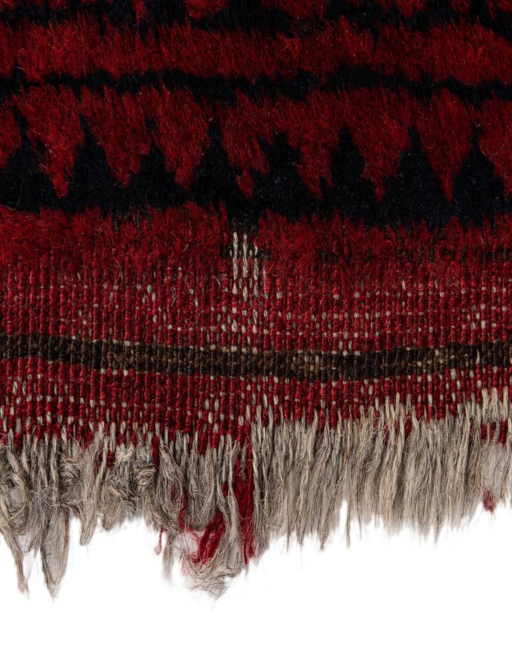 Detail image of 5' x 7' 7 Hand Knotted Balouch Persian Wool Rug