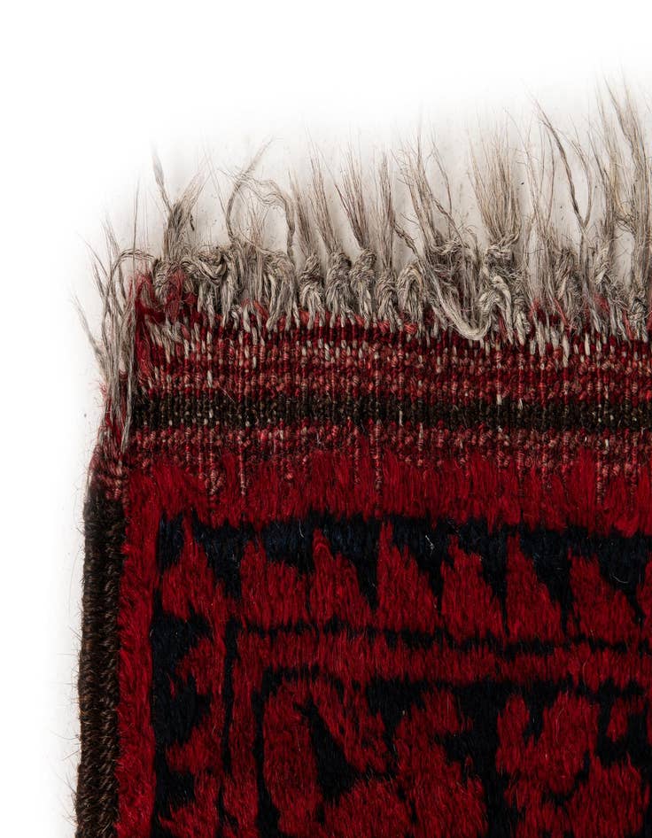 Detail image of 5' x 7' 7 Hand Knotted Balouch Persian Wool Rug