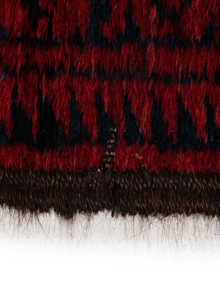 Detail image of 5' x 7' 7 Hand Knotted Balouch Persian Wool Rug