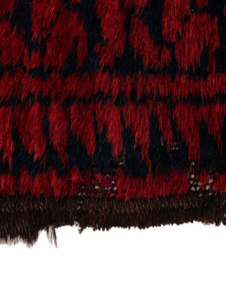 Detail image of 5' x 7' 7 Hand Knotted Balouch Persian Wool Rug