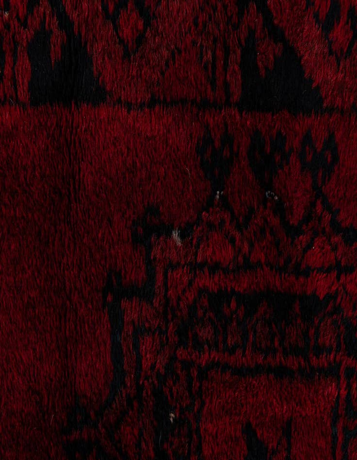 Detail image of 5' x 7' 7 Hand Knotted Balouch Persian Wool Rug