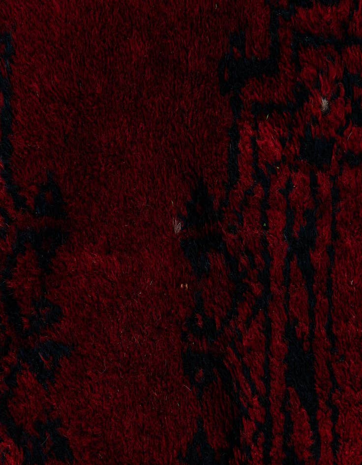 Detail image of 5' x 7' 7 Hand Knotted Balouch Persian Wool Rug