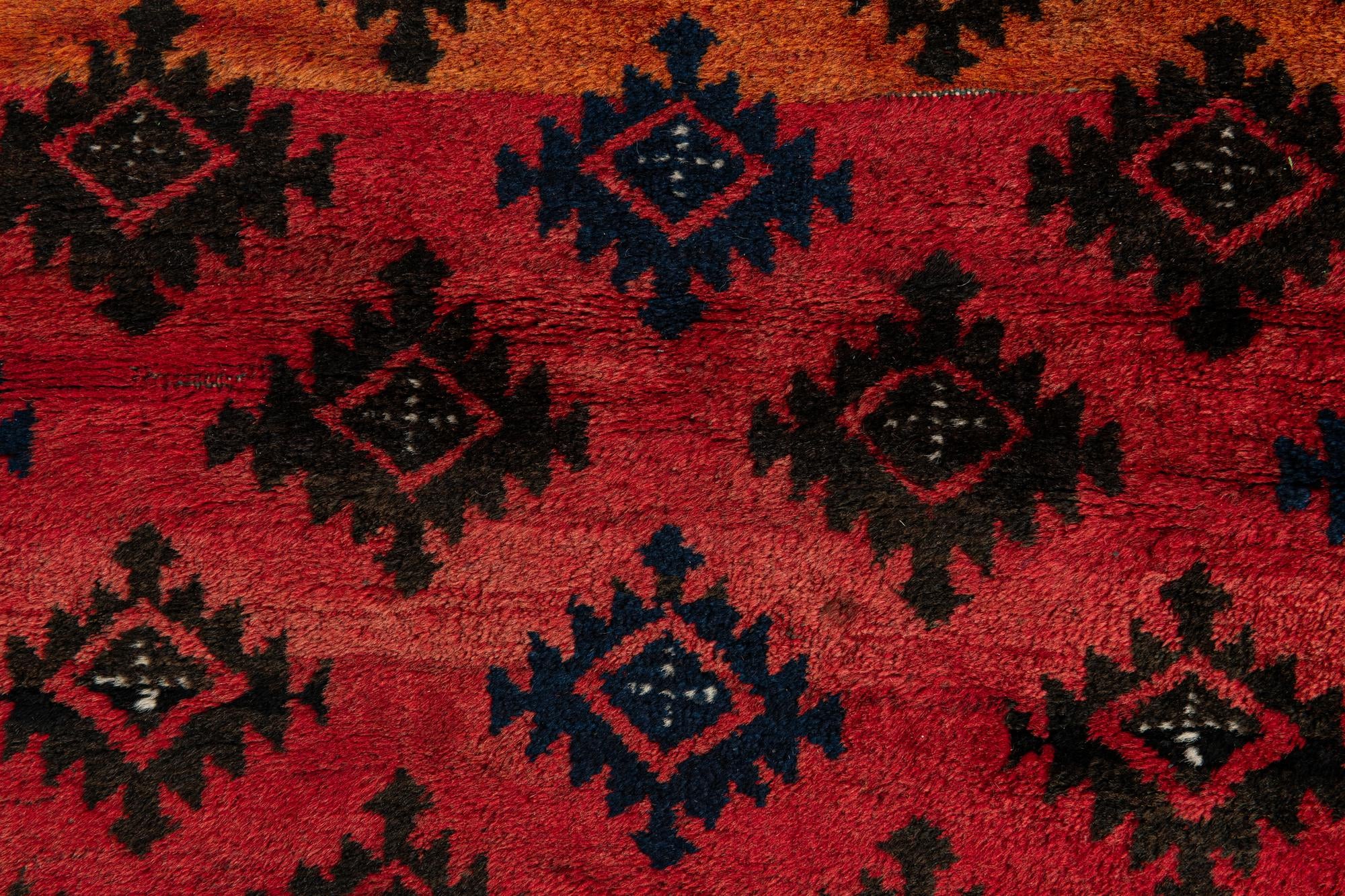 3' x 4' 5 Hand Knotted Balouch Persian Wool Rug