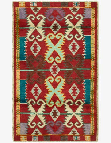 2' 10 x 5' Hand Knotted Balouch Rug