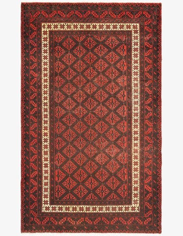4' x 6' 6 Balouch Rug