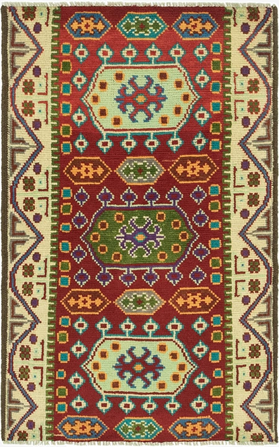 2' 6 x 4' 1  Hand Knotted Balouch Rug