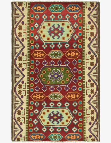2' 6 x 4' 1 Hand Knotted Balouch Rug