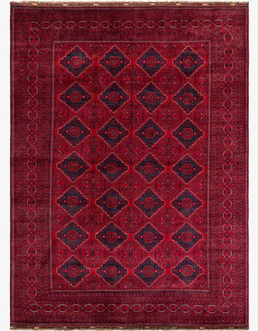 8' 2 x 11' 4 Hand Knotted Balouch Wool Rug
