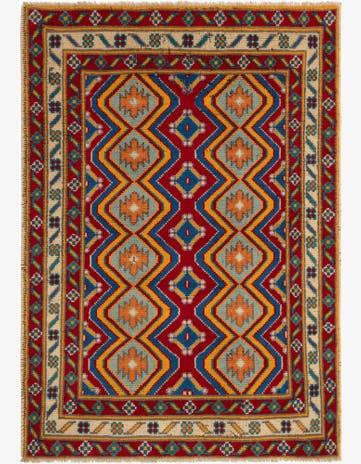 3' 4 x 5' Hand Knotted Balouch Rug