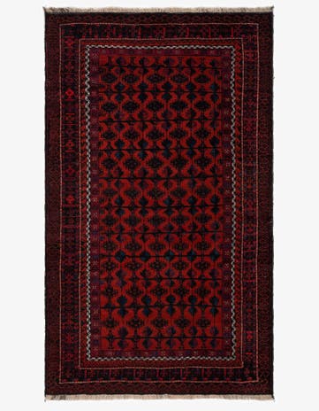 3' 11 x 6' 8 Balouch Wool Rug
