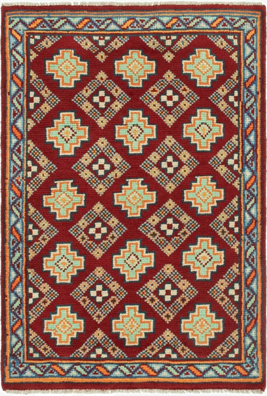 2' 7 x 3' 10  Hand Knotted Balouch Rug