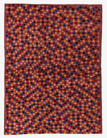 5' 1 x 6' 9 Hand Knotted Balouch Wool Rug