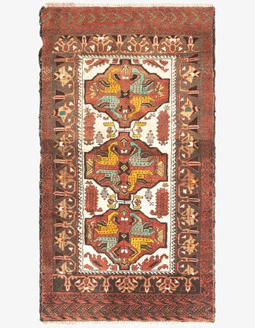 2' 10 x 5' Balouch Rug