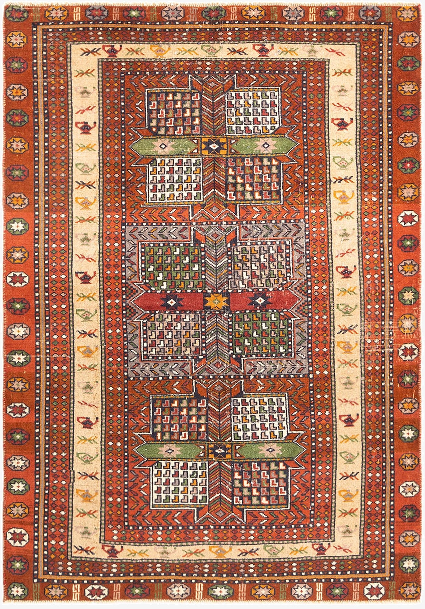 3' 8 x 5' 4 Balouch Rug