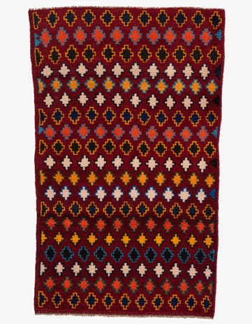 2' 8 x 4' 5 Hand Knotted Balouch Wool Rug