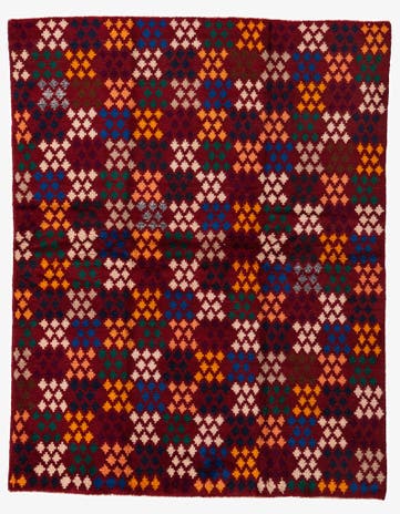 5' x 6' 6 Hand Knotted Balouch Wool Rug