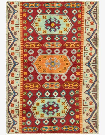 3' 3 x 4' 10 Hand Knotted Balouch Rug
