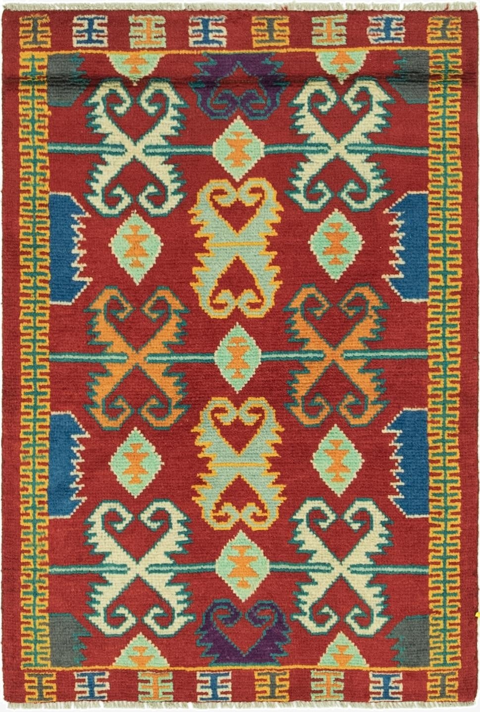 2' 8 x 4'  Hand Knotted Balouch Rug