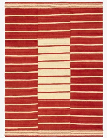 5' 1 x 6' 11 Baneh Kilim Rug