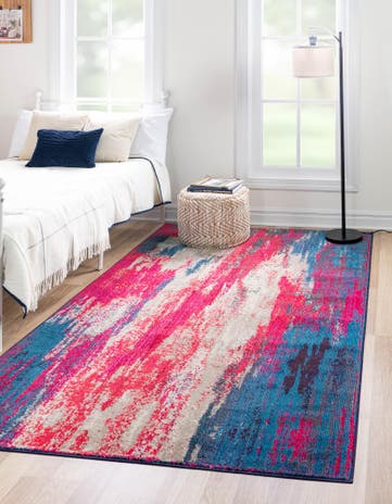 3' 3 x 5' 3 Washable Barcelona Rug