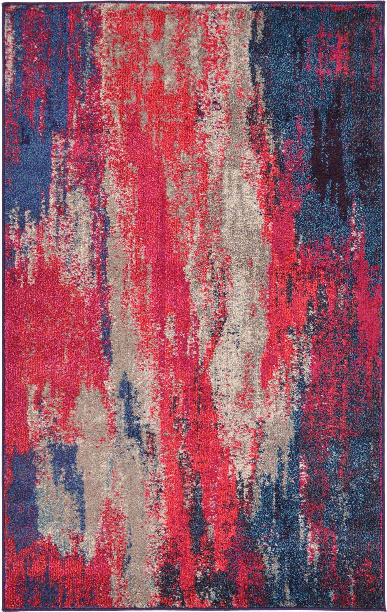 3' 3 x 5' 3 Washable Barcelona Rug