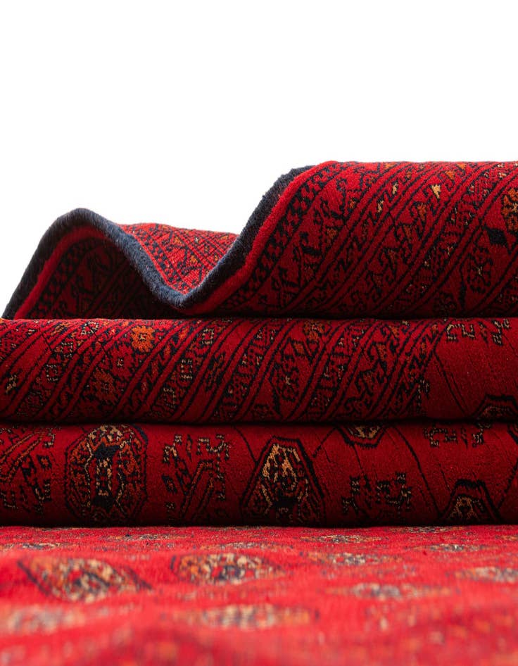 Detail image of 6' 8 x 9' 11 Barmacid on Silk Rug