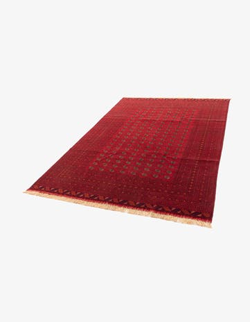 6' 8 x 9' 11 Barmacid on Silk Rug