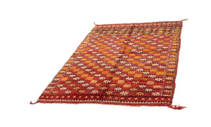 Detail image of 4' 9 x 6' 11 Berber Rug