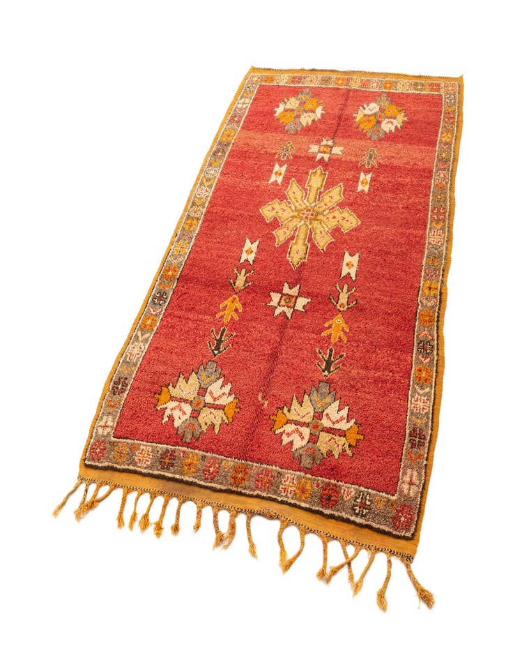 Detail image of 3' 9 x 6' 8 Berber Rug