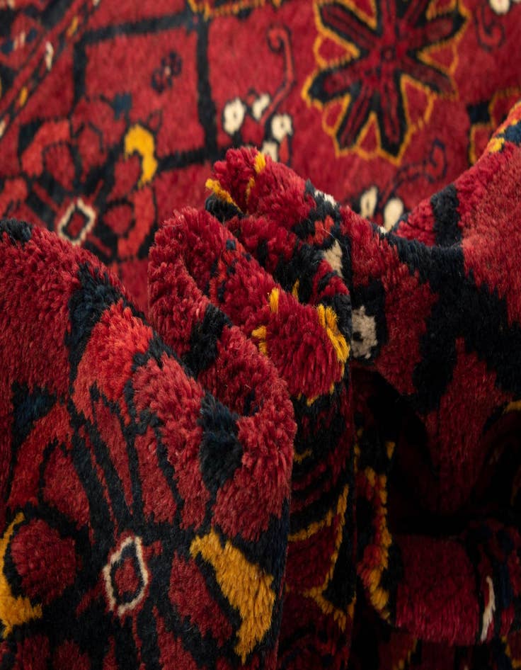 Detail image of 3' 11 x 6' 8  Hand Knotted Beschir-Jowal Rug