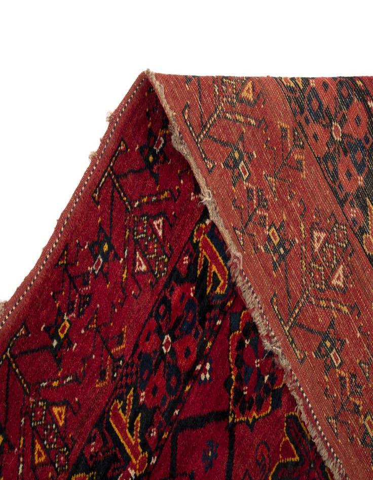 Detail image of 3' 11 x 6' 8  Hand Knotted Beschir-Jowal Rug