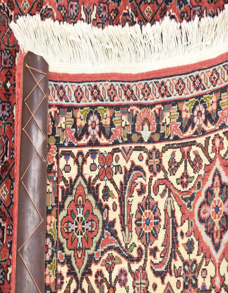 Detail image of 6' 7 x 9' 10  Hand Knotted Bidjar Persian Wool Rug
