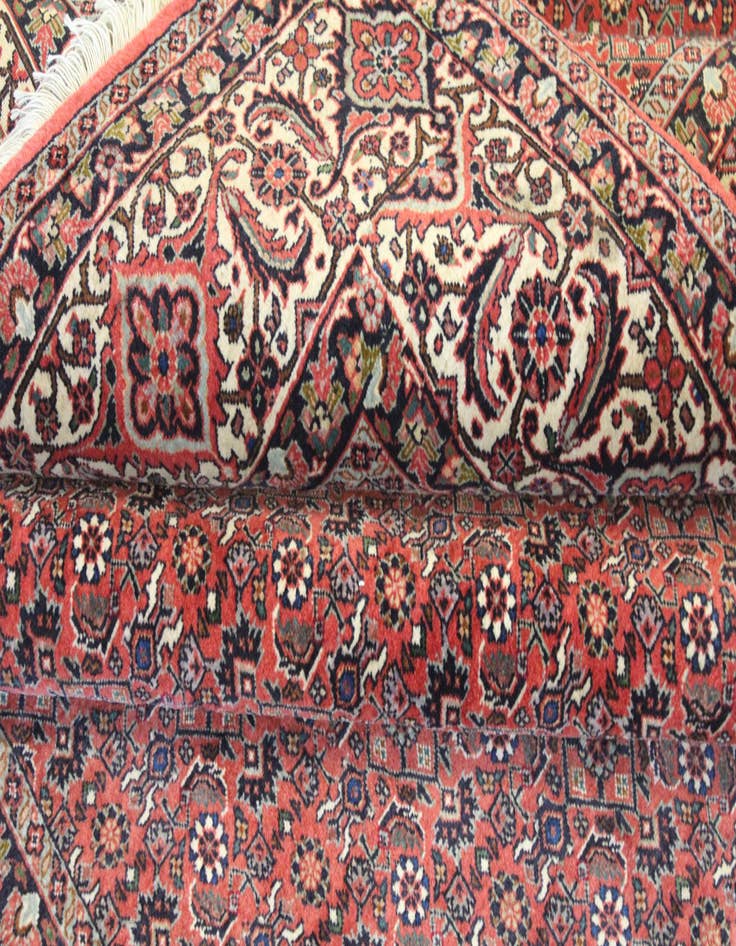 Detail image of 6' 7 x 9' 10  Hand Knotted Bidjar Persian Wool Rug