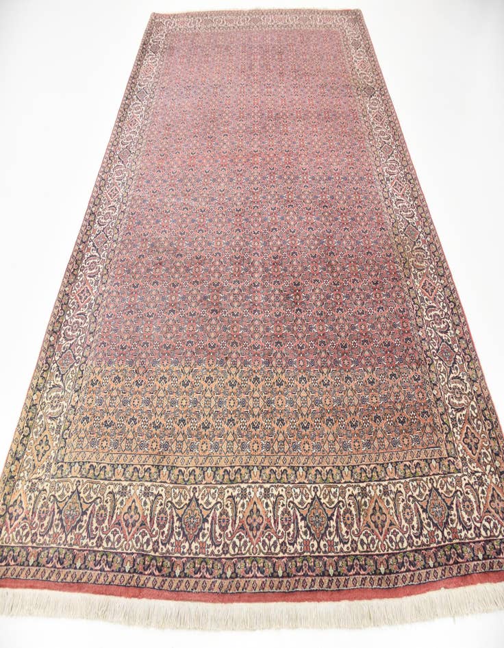 Detail image of 6' 7 x 9' 10  Hand Knotted Bidjar Persian Wool Rug