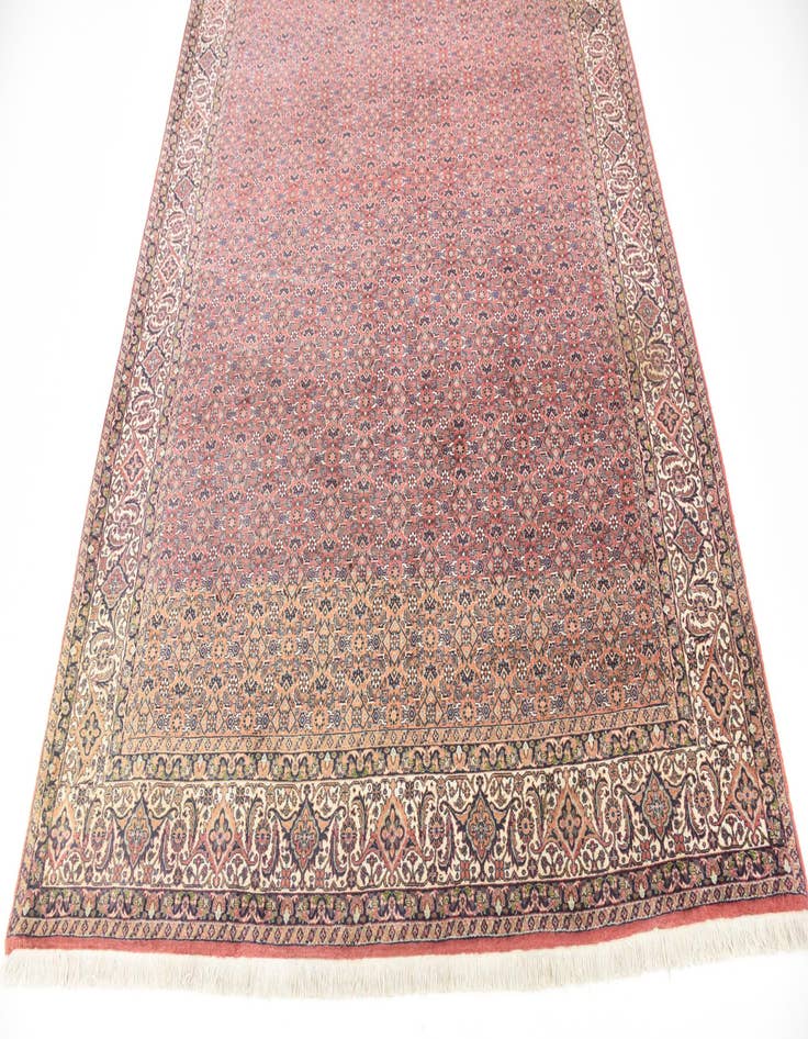 Detail image of 6' 7 x 9' 10  Hand Knotted Bidjar Persian Wool Rug