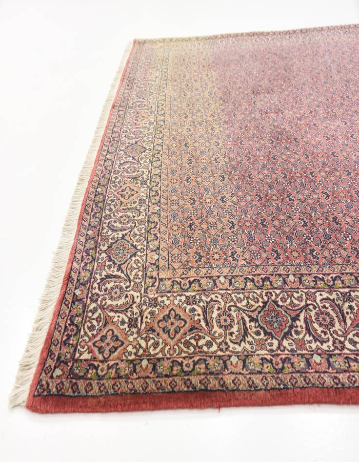 Detail image of 6' 7 x 9' 10  Hand Knotted Bidjar Persian Wool Rug