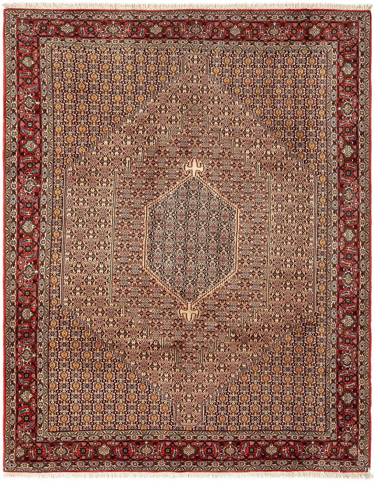 Detail image of 6' 6 x 9' 9 Bidjar Wool Rug