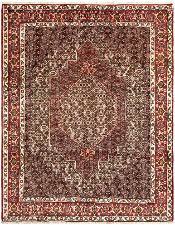 Detail image of 6' 5 x 9' 7 Bidjar Wool Rug