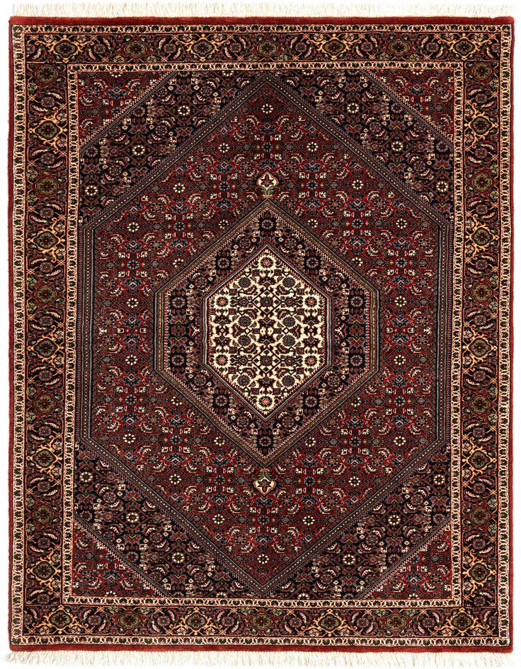 Detail image of 3' 8 x 5' 11 Bidjar Wool Rug