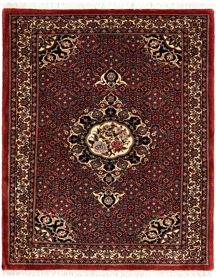 Detail image of 3' 1 x 4' 11 Bidjar Wool Rug